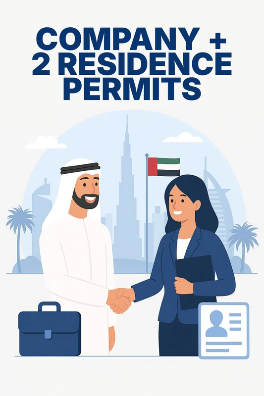 Company Formation in Dubai with Two Residence Permits